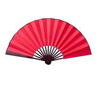 Abanico plegable chino, abanico de seda plegable para manualidades de 8/10 pulgadas, tela de seda en blanco para escribir y pintar, estilo chino