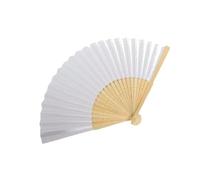 Abanico plegable de papel DIY for adultos y niños, ideal for practicar caligrafía pintura, for decorar bodas habitaciones Para Fiesta(15pcs)