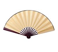Abanico plegable en - 8/10 pulgadas estilo oriental de mano | Tela de seda