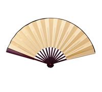 Abanico plegable en | Ventilador de mano estilo oriental de 8/10 pulgadas - Estilo oriental plegable de tela de seda para escribir y tú mismo, plegable chino
