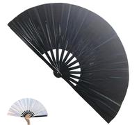 Abanicos para botas en el suelo, abanico holográfico de mano de 13 pulgadas con sonido de presión fuerte, ventilador de aplausos de colores láser para fiestas, festivales, actuaciones al aire libre