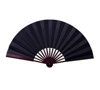 Abanicos plegables de mano, ventilador de mano estilo oriental de 8/10 pulgadas, ventilador plegable de tela de seda estilo oriental para escribir y tú mismo, plegable chino