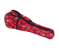 Abaodam 1 Bolsa para Ukelele Mochila Acolchada Diseño Geométrico Liviano y Duradero para Transporte Seguro en Exteriores
