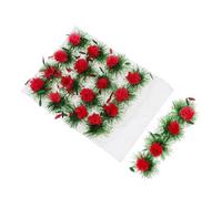 Abaodam 1 Caja Miniature Flower Cluster Strips Adhesive DIY Models For Table Micro Landscape Garden Train Railway Decoration