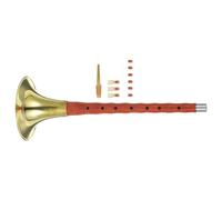 Abaodam 1 Instrumento de Viento Suona Chino Profesional Liviano y Duradero para Principiantes, Cuenco Pulido Antióxido, Adecuado para Aprendizaje y Presentaciones Étnicas Color Aleatorio