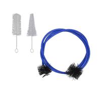 Abaodam 1 juego de cepillos de limpieza de trompeta, kit de herramientas de limpieza de saxofón, cepillos de limpieza duraderos para instrumentos de viento, diseño compacto para un fácil