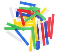 Abaodam 1 Juego De Juguetes Matemáticos Educativos Montessori para Pequeños Palitos De Conteo para Preescolar Y Uso Doméstico para Desarrollar Habilidades Matemáticas Básicas Y