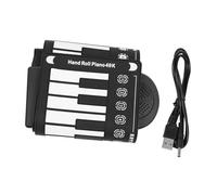 Abaodam 1 Juego De Piano Enrollable De 49 Teclas Piano Eléctrico Portátil Piano De 2 Teclas Piano De Bocina Piano De Entretenimiento Piano Para Piano Para Teclado Abs Piano