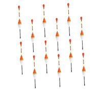 Abaodam 1 Juego Flotadores De Pesca Accesorios De Tackle para Cebos Su Estado Natural Flotadores Livianos Y Portátiles para Principiantes Y Profesionales 12 Piezas