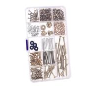 Abaodam 1 Juego Kit de Tornillos Guitarra Eléctrica de Material de Montaje Reparaciones Incluye Tornillos Afinador y Correa Herramientas Luthier Instalación