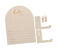 Abaodam 1 Juego Marco de fotos ultrasónico esperando padres cuadro de sonograma Marco de fotos de Marco de fotos de bebé tablero de fotos de bebe marco de ecografía para bebé