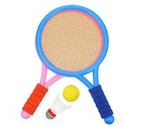 Abaodam 1 Juego Raquetas de Bádminton para y Funda Antideslizante para Actividades Interiores y Exteriores Desarrollo de Coordinación y Reacción Color de Mango Aleatorio Color Aleatorio