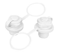 Abaodam 1 Juego Tapones De Válvula De Aire para Botes Inflables De Válvula para Kayak Y Colchón Hinchable Sellado Seguro Y De Usar Construcción Resistente 2 Piezas