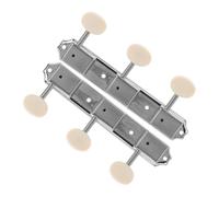 Abaodam 1 Par Afinadores Vintage para Guitarra Eléctrica Izquierda y Derecha Perillas de Metal con Tornillos de Montaje de Precisión y Estilo Clásico Accesorios para Diy