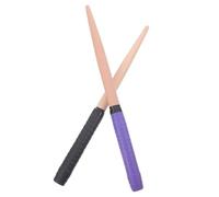 Abaodam 1 Par Baquetas de Madera Empuñadura Antideslizante para Práctica y Actuación para Bateristas Músicos y Aficionados