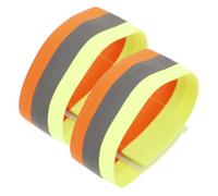 Abaodam 1 par Brazaletes Reflectantes de Alta Visibilidad para Correr y de Bandas de Seguridad Luminosa para Muñeca y Brazo Accesorios Prácticos para Actividades Nocturnas
