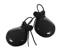 Abaodam 1 par de castañuelas de danza española de castañuelas tradicionales para ritmo y acentuación para educación musical y actuaciones escénicas