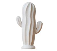 Abaodam 1 Pc Adornos De Ceramica Decoraciones De Cerámica Blanca Cifra Artificial Adornos De Cactus De Cerámica Estatua Cerámica Vintage Hecha a Mano Oficina Planta Casa De Muñecas