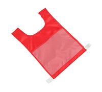 Abaodam 1 Pieza Chaleco Educativo para Bolsillo Chaleco Deportivo para Ejercicio Físico para Actividades de Aprendizaje Color Rojo para Aire y Deportivas