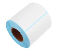 Abaodam 1 Rollo de Etiquetas Adhesivas Autoadhesivas de Papel Termosensible Blanco para Impresión Térmica, Superficie Lisa, Adecuado para Identificación y Control de Inventarios