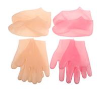Abaodam 1 Set Mascarilla para Pies y Manos Calcetines y Guantes Hidratantes, Exfoliante para Tejido Seco y Agrietado, Cuidado Profundo para Uso en Casa Salón