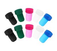 Abaodam 10 Almohadillas de Silicona para Apoyar el Pulgar del Clarinete Soporte Ergonómico Mango Largo Colores Surtidos Accesorios para Instrumentos de Viento Madera