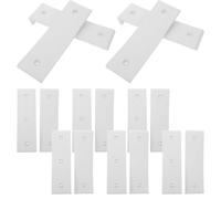 Abaodam 10 Almohadillas Deslizantes para Remolques Marinos, Compatibles Generales, Hechas de Abs, Antideslizantes E Impermeables para Estabilidad y Protección de Embarcaciones Grandes