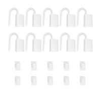 Abaodam 10 Clips para Puerta Protección Antipellizcos para, Colgadores Giratorios de Bisagra en Color Claro, Cuñas y Tapones Compactos para Seguridad Infantil en Hogar y Oficina