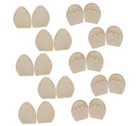 Abaodam 10 pares Almohadillas Antideslizantes para Talla con Diseño Ergonómico para Aliviar Presión la Parte Delantera del Compatibles con Zapatos Deportivos Tacón Color Piel Redondas