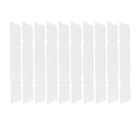 Abaodam 10 Piezas Alfombra Disuasoria para Gatos y con Púas para y Jardín Protección para Plantas y Flores para Ventanas y Barandillas