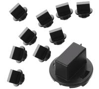 Abaodam 10 piezas Base de Bombilla con Cierre Giratorio Portalámparas de Reutilizable para Panel de Instrumentos de Coche Accesorios para Casquillos Enchufables