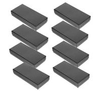 Abaodam 10 piezas Caja de Reloj Portátil con Esponja Interior de Diseño Rectangular Elegante para Hombres y Mujeres Protección Resistente para Relojes y Joyas Regalo Práctico y Duradero