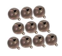 Abaodam 10 Piezas Campanas de Cobre Pequeñas para Manualidades Campanillas de Bronce para Decoración de Regalos Adornos Navideños y Proyectos DIY para Mascotas y Fiestas