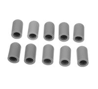 Abaodam 10 Piezas de Tapas de Punta de Baquetas de Silicona para Batería, Accesorios Fáciles de Instalar Que Prolongan la Vida Útil, Ideales para Práctica Silenciosa