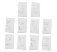 Abaodam 10 Piezas del enchufe cubierta de enchufe de casa de corriente cubre enchufes bebe cubiertas de enchufes tapas de tomas de corriente automático enchufar
