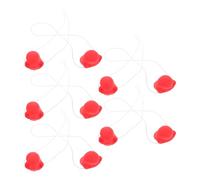 Abaodam 10 Piezas Nariz de Roja de Narices de Disfraz para Eventos Máscaras y Fiestas Nariz de Cosplay con Banda Elástica Accesorios para y Celebraciones