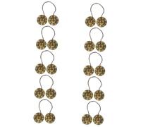 Abaodam 10 Piezas Platillos De Cobre Platillos Del Vientre Platillos Manjeera Zills De Los Dedos Campanas Para Manualidades Cantando Sonido De Campana Platillos De Yoga Musical Golden