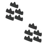 Abaodam 10 Piezas Soporte De Baquetas Titular De La Flauta Soporte Para Baquetas Soporte De De Tambor Portaescobillas Chino Bastidor De Varita Mágica Titular De El Plastico Black