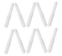 Abaodam 10 Soportes Portarrollos para Papel Higiénico de Plástico y Metal Eje Telescópico Ajustable para Baño, Evita Que el Papel Se Deslice, Uso Diario