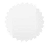 Abaodam 10 Tarjetas de Presentación en Blanco para Sublimación Tecnología de Transferencia Térmica, Material Pet Plástico Flexible y Resistente al Desgaste para Impresión Personalizada