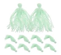 Abaodam 10 Unidades Mop Flotante para Desove de Peces y Camarones en Acuario, Accesorio Seguro y Versátil de Mezcla para Decoración y Cría en Tanques