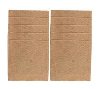 Abaodam 10 Unidades Yute Estera Pulgadas de Cultivo, 9,84 para | Cultivo sin Suelo, Compatible Bandeja, Apoyo para Germinación, Uso Interior en Microgreens y Wheatgrass
