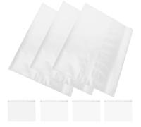 Abaodam 100 Fundas Transparentes para Dorsales de Competición de PVC Protector Resistente de 03 MM para Maratón Organizador para Corredores en Competiciones y Entrenamientos