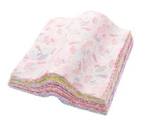 Abaodam 100 Láminas de Tela de Bricolaje 100% Algodón Estampado Floral, Tamaño 15x15 Cm, Patchwork para Costura y Manualidades Creativas, Material para Labores y Decoración Hogar