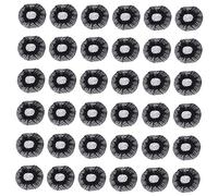 Abaodam 100 Piezas Cubierta del Micrófono No Tejida Fundas Protectoras Finas para Micrófonos Antipolvo para Uso Estudio de Grabación