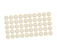 Abaodam 100 Piezas zumbador de 27 mm captación del transductor localizador accesorios de guitarra appel watch relógios junta de película de zumbador captación de transductor acústico cobre