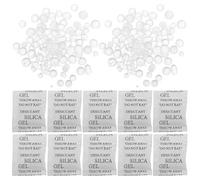 Abaodam 100 Sobres de Gel de Sílice 2 Gramos para Deshumidificar, Control de Humedad en Alimentos y Armarios, Paquetes Absorbentes Reutilizables para Almacenamiento Seguro