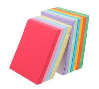 Abaodam 1000 Piezas Hojas de Papel de Origami Cuadradas de Doble Cara, Fáciles de Doblar, Coloridas para Manualidades y Scrapbooking, para Proyectos DIY Creativos