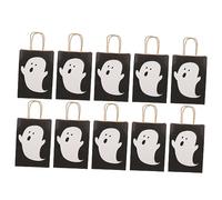 Abaodam 10piezas Bolsas Pequeñas Para De Halloween Unidades Diseño De Fantasmas