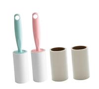 Abaodam 10piezas Depiladora Juego De Rodillos Quitapelusas para Mascotas Rodillo Adhesivo para Quitar Pelo De Ropa para Limpieza Casa y Viajes